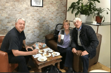 Warren Bates with Wilkinsons