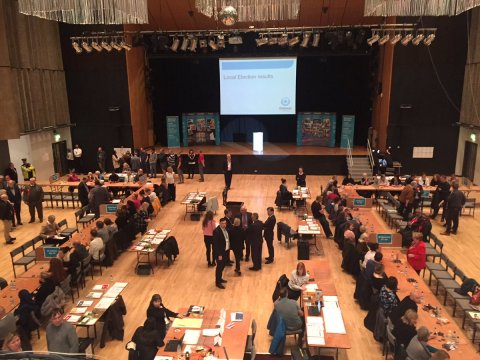 Oldham election count