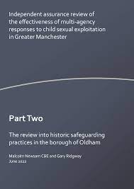 Oldham assurance safeguarding review front cover