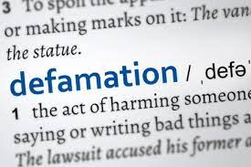 Defamation meaning