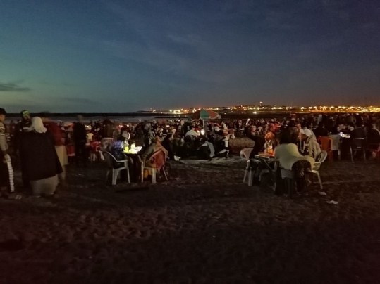 Iftar Agadir beach