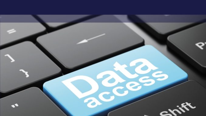 Data Access stock image keyboard